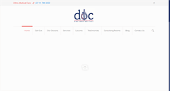 Desktop Screenshot of doctorsoncall.co.za